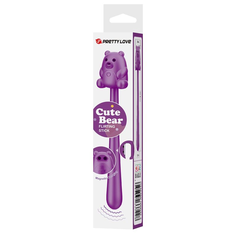 PRETTY LOVE - BÂTON VIBRATEUR RECHARGEABLE EN FORME D'OURS MIGNON