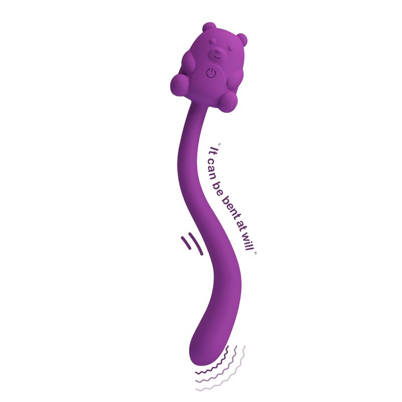 PRETTY LOVE - BÂTON VIBRATEUR RECHARGEABLE EN FORME D'OURS MIGNON