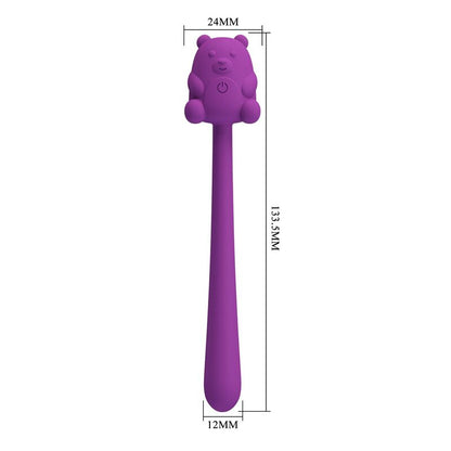 PRETTY LOVE - BÂTON VIBRATEUR RECHARGEABLE EN FORME D'OURS MIGNON