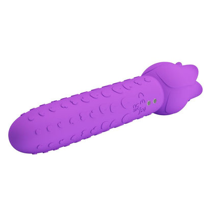 PRETTY LOVE - VIBRATEUR STIMULATEUR ORAL ET CLITORIAL RECHARGEABLE DANNELL VIOLET
