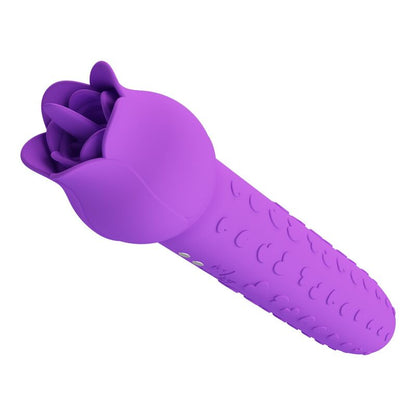 PRETTY LOVE - VIBRATEUR STIMULATEUR ORAL ET CLITORIAL RECHARGEABLE DANNELL VIOLET