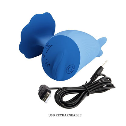 PRETTY LOVE - MINI VIBRATEUR RECHARGEABLE USB DAUPHIN