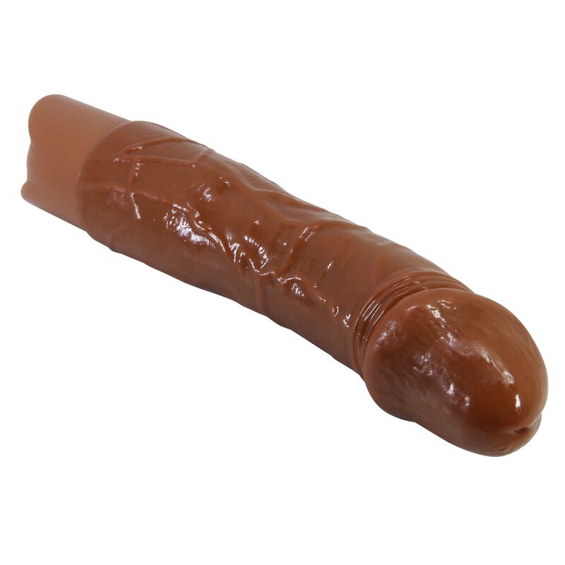 PRETTY LOVE - VIBRATEUR RÉALISTE DONALD 19,5 CM Ø 4 CM MARRON