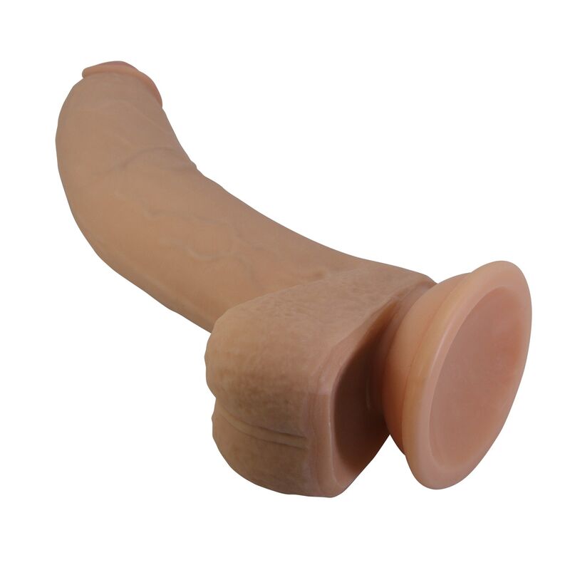 PRETTY LOVE - ELLCUMENT GODEMICHET RÉALISTE ET FLEXIBLE 18 CM Ø 4,5 CM TPE NATUREL