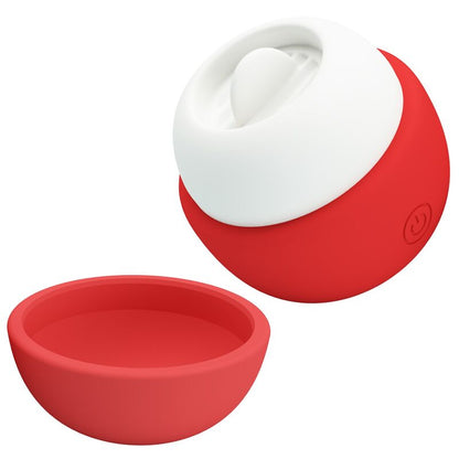 PRETTY LOVE - STIMULATEUR CLITORIAL RECHARGEABLE À EFFET LANGUE ROUGE