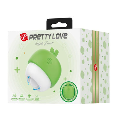 PRETTY LOVE - STIMULATEUR CLITORIAL RECHARGEABLE À EFFET LANGUE VERT