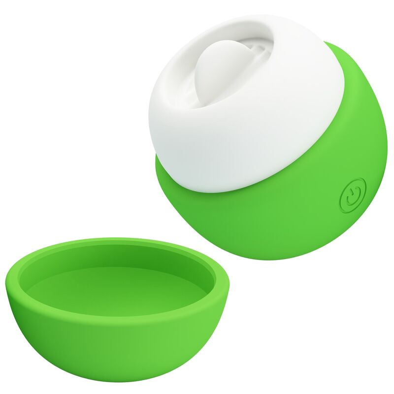 PRETTY LOVE - STIMULATEUR CLITORIAL RECHARGEABLE À EFFET LANGUE VERT