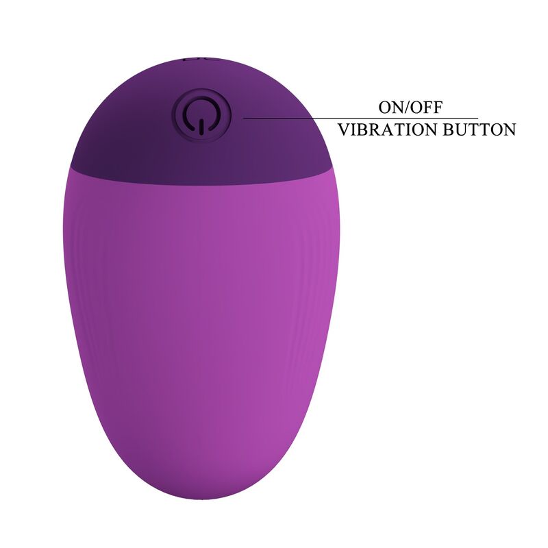 PRETTY LOVE - STIMULATEUR CLITORIAL RECHARGEABLE 7 MODES VIOLET