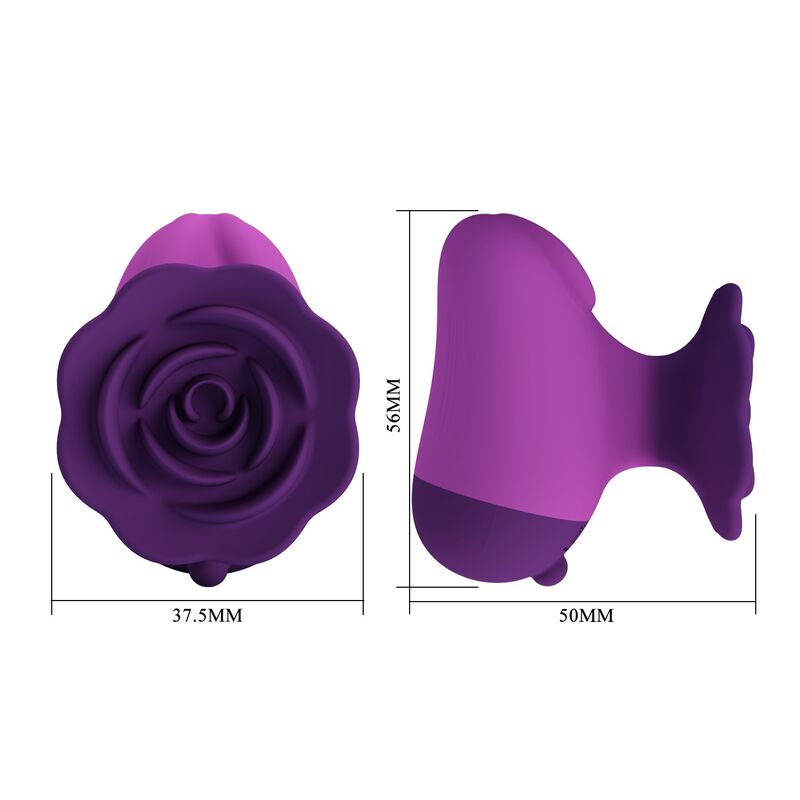 PRETTY LOVE - STIMULATEUR CLITORIAL RECHARGEABLE 7 MODES VIOLET