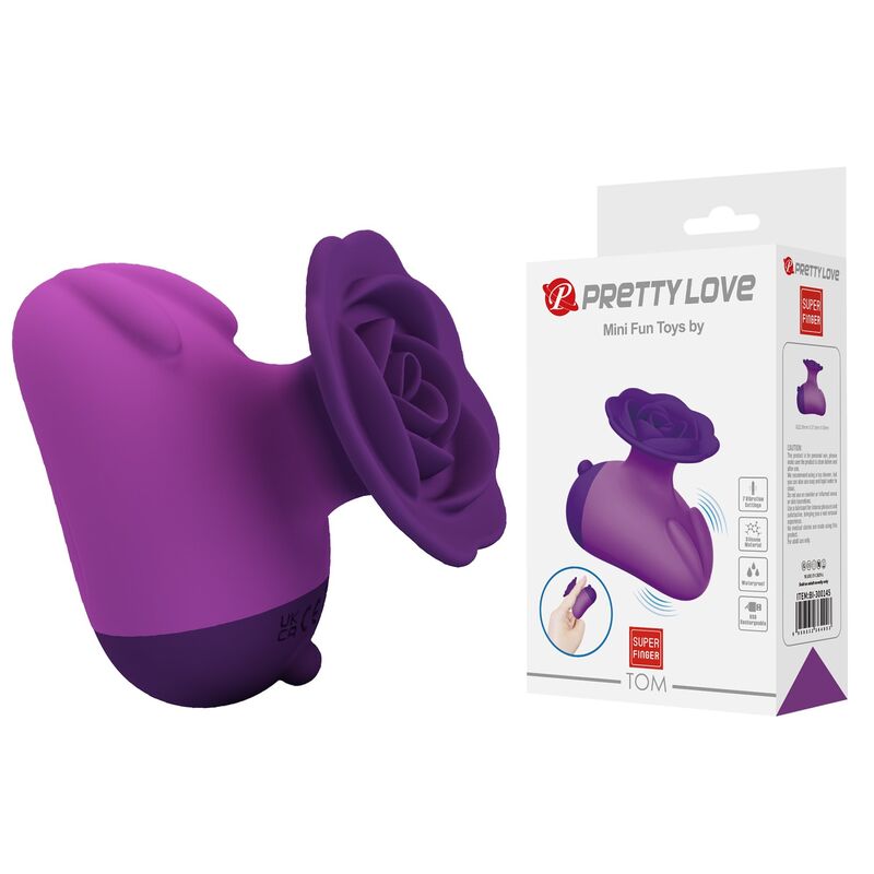 PRETTY LOVE - STIMULATEUR CLITORIAL RECHARGEABLE 7 MODES VIOLET
