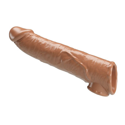 PRETTY LOVE - MANCHON D'EXTENSION DE PÉNIS AJUSTABLE 26 CM Ø 4 CM NATUREL
