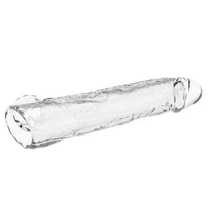 PRETTY LOVE - MANCHON D'EXTENSION DE PÉNIS AJUSTABLE 26 CM Ø 4 CM TRANSPARENT