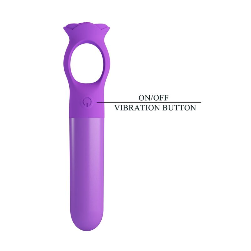 PRETTY LOVE - GIANA MINI-VIBRATEUR MASSEUR RECHARGEABLE VIOLET