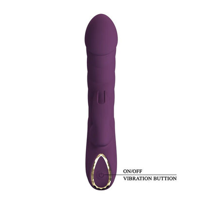 PRETTY LOVE - VIBRATEUR LAPIN RECHARGEABLE HARPER 10 FONCTIONS VIOLET