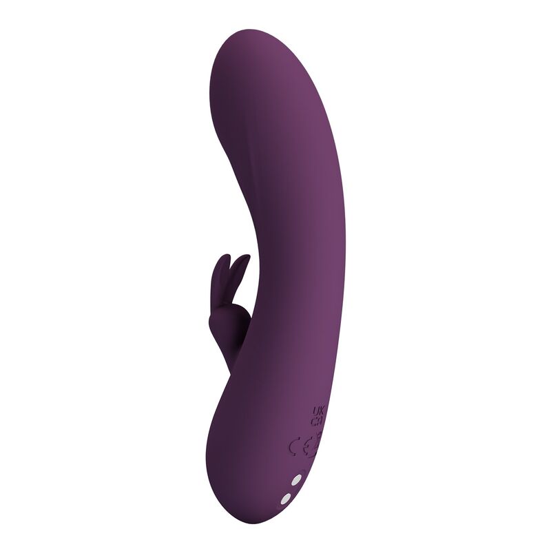 PRETTY LOVE - VIBRATEUR LAPIN RECHARGEABLE HARPER 10 FONCTIONS VIOLET