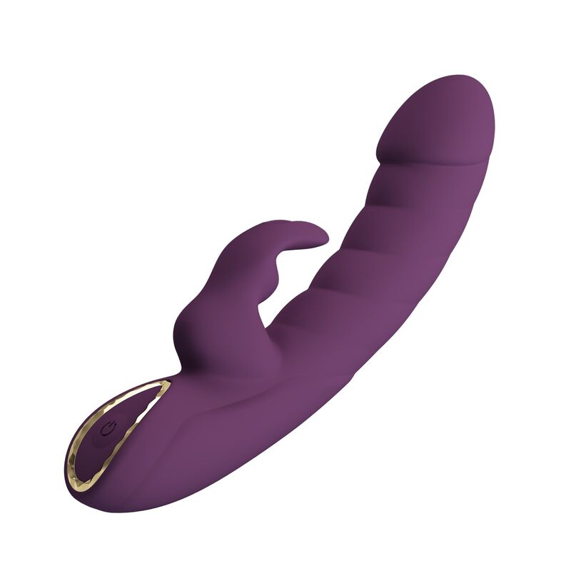 PRETTY LOVE - VIBRATEUR LAPIN RECHARGEABLE HARPER 10 FONCTIONS VIOLET