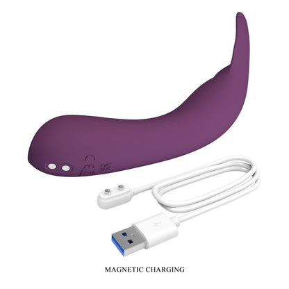 PRETTY LOVE - VIBRATEUR RECHARGEABLE KENYELL 10 FONCTIONS VIOLET