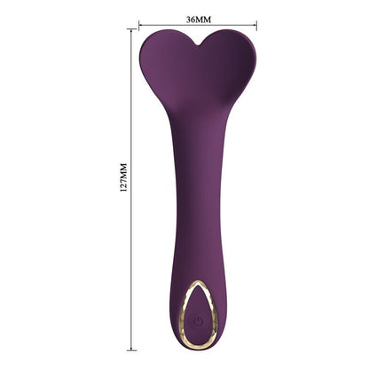 PRETTY LOVE - VIBRATEUR RECHARGEABLE KENYELL 10 FONCTIONS VIOLET