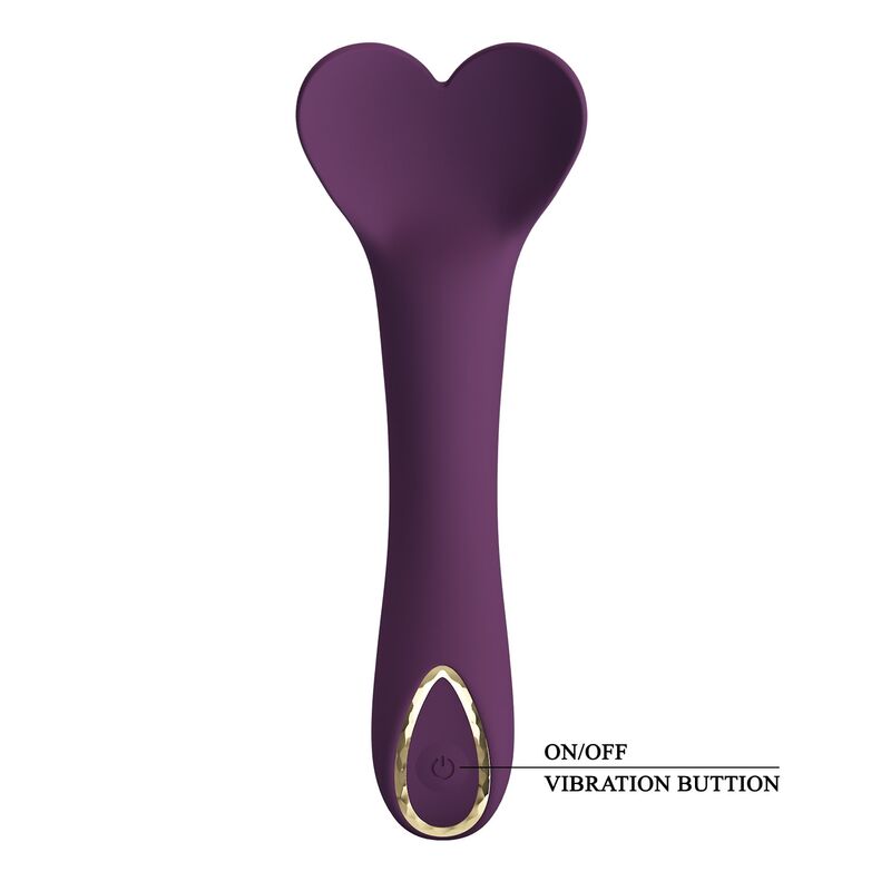 PRETTY LOVE - VIBRATEUR RECHARGEABLE KENYELL 10 FONCTIONS VIOLET