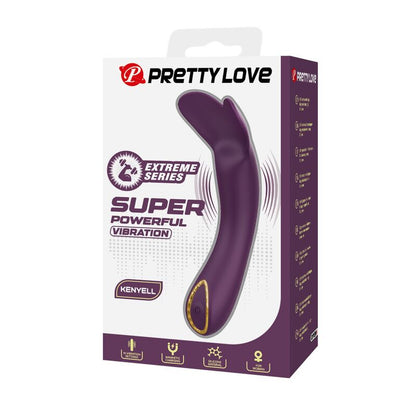 PRETTY LOVE - VIBRATEUR RECHARGEABLE KENYELL 10 FONCTIONS VIOLET