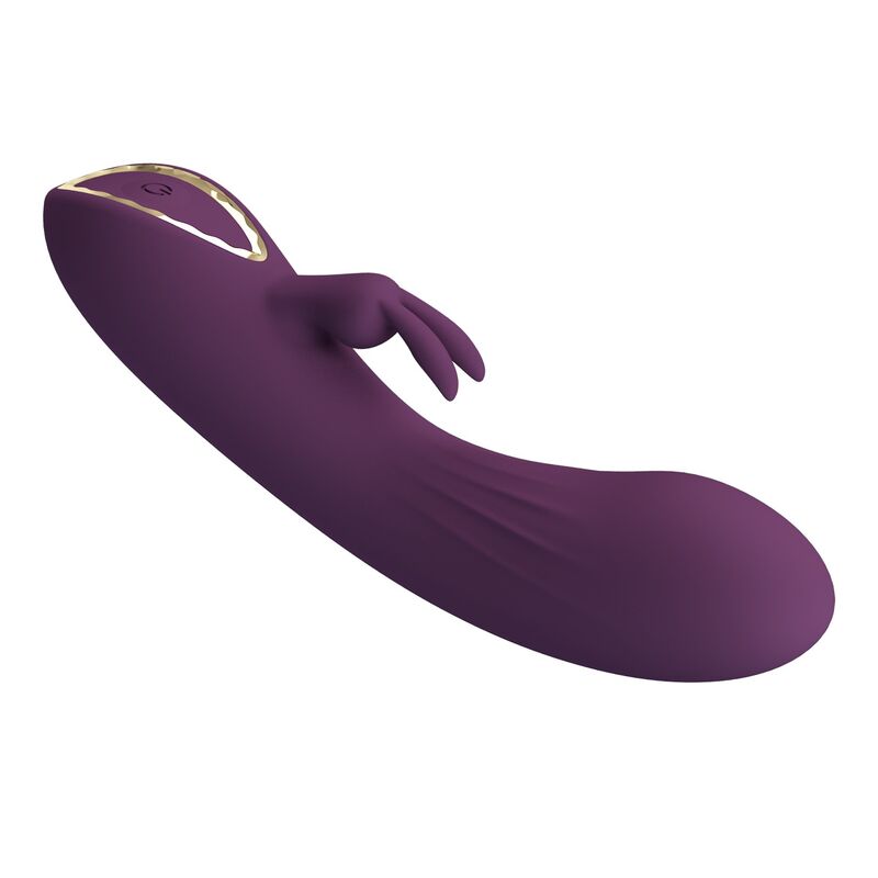PRETTY LOVE - LANDYN VIBRATEUR LAPIN RECHARGEABLE 10 FONCTIONS VIOLET