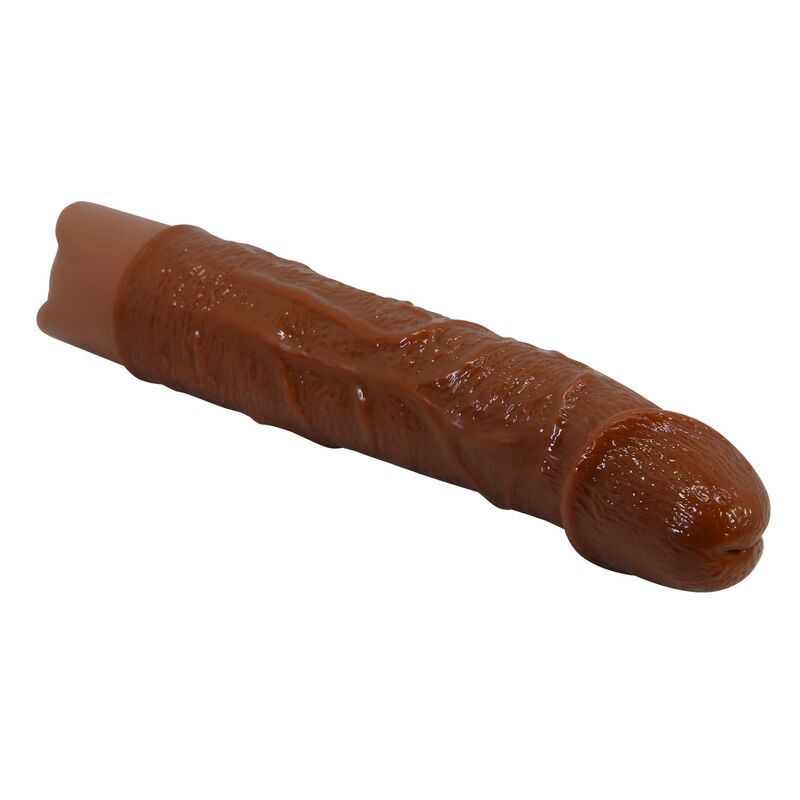PRETTY LOVE - LEONARDO VIBRATEUR RÉALISTE 20 CM Ø 4 CM MARRON