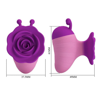 PRETTY LOVE - LITTLE BEE STIMULATEUR CLITORIAL RECHARGEABLE 7 MODES ROSE-VIOLET
