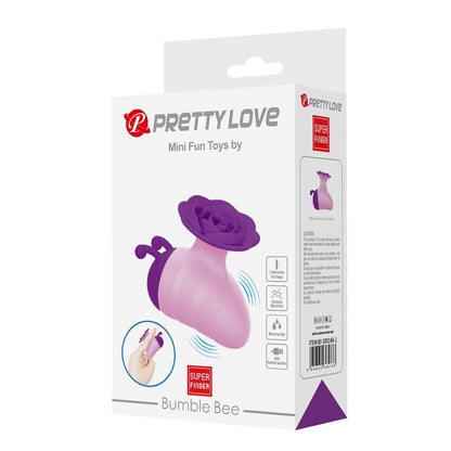 PRETTY LOVE - LITTLE BEE STIMULATEUR CLITORIAL RECHARGEABLE 7 MODES ROSE-VIOLET