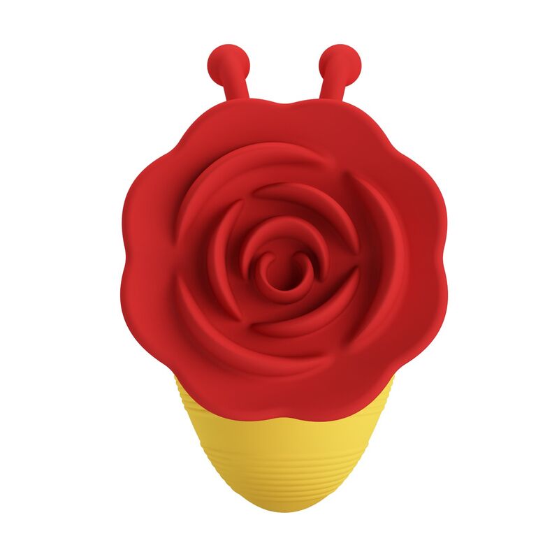 PRETTY LOVE - LITTLE BEE STIMULATEUR CLITORIAL RECHARGEABLE 7 MODES ROUGE/JAUNE