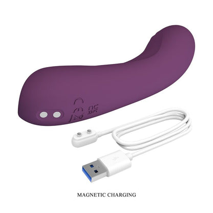 PRETTY LOVE - VIBRATEUR RECHARGEABLE LLOYDE 10 FONCTIONS VIOLET