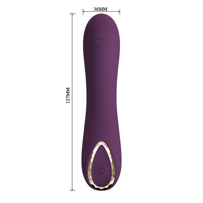 PRETTY LOVE - VIBRATEUR RECHARGEABLE LLOYDE 10 FONCTIONS VIOLET