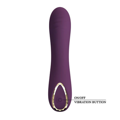 PRETTY LOVE - VIBRATEUR RECHARGEABLE LLOYDE 10 FONCTIONS VIOLET