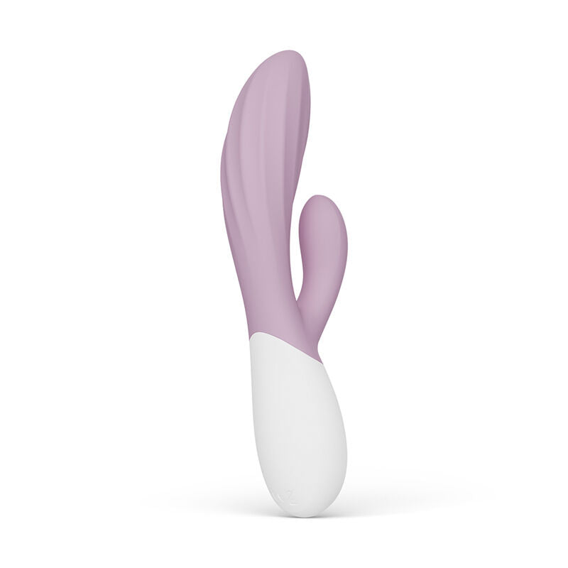 LELO - INA TWIST DOUBLE VIBRATEUR LAPIN POUR LE POINT G ET LE CLITORIS ROSE