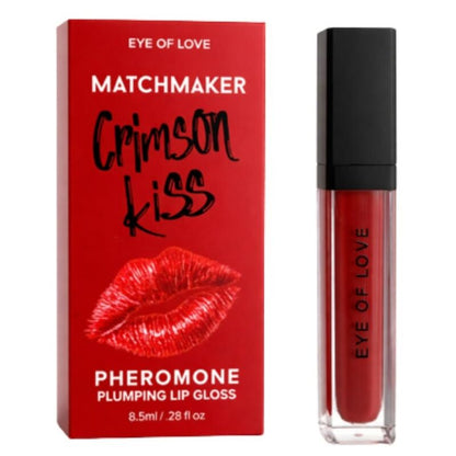 EYE OF LOVE - MATCHMAKER CRIMSON KISS Gloss à lèvres rouge effet volumisant aux phéromones 8,5 ml