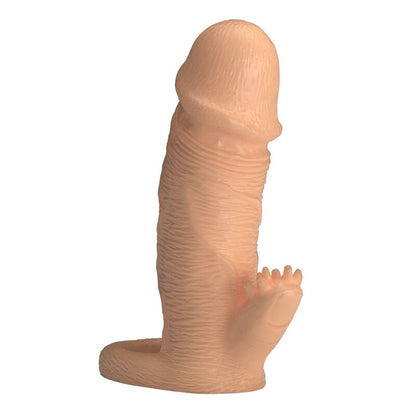 PRETTY LOVE - MANCHON D'EXTENSION PÉNIENNE RODERIC 13 CM Ø 3,8 CM NATUREL