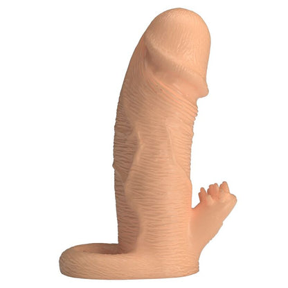 PRETTY LOVE - MANCHON D'EXTENSION PÉNIENNE RODERIC 13 CM Ø 3,8 CM NATUREL
