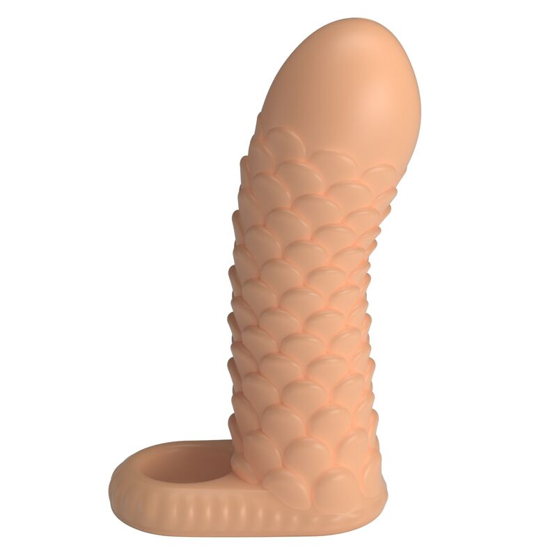PRETTY LOVE - MANCHON D'EXTENSION PÉNIENNE NESMITH 13 CM Ø 3,8 CM NATUREL