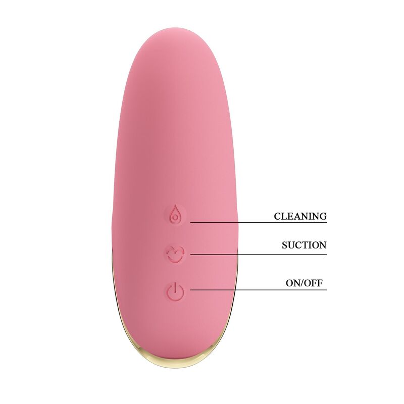 PRETTY LOVE - STIMULATEUR DE SUCCION CLITORIALE OTIS 7 MODES ROSE