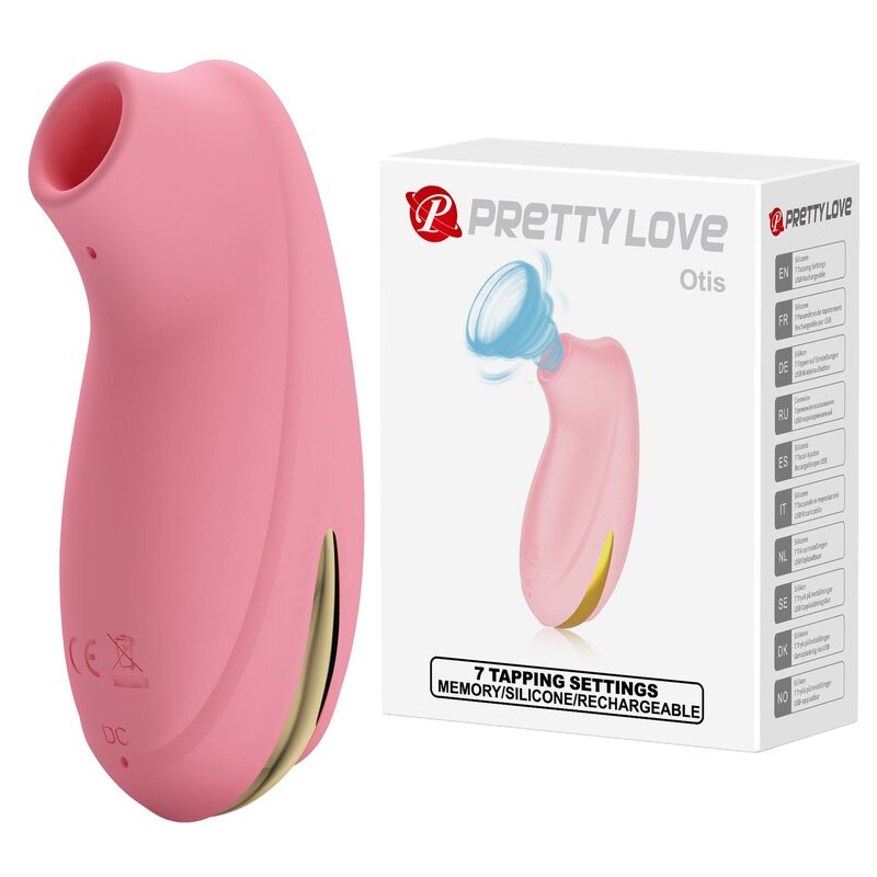 PRETTY LOVE - STIMULATEUR DE SUCCION CLITORIALE OTIS 7 MODES ROSE