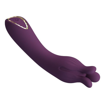 PRETTY LOVE - VIBRATEUR RECHARGEABLE LUNAO 10 FONCTIONS VIOLET