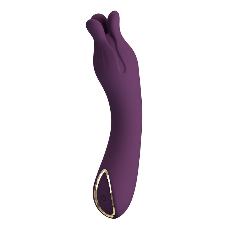 PRETTY LOVE - VIBRATEUR RECHARGEABLE LUNAO 10 FONCTIONS VIOLET