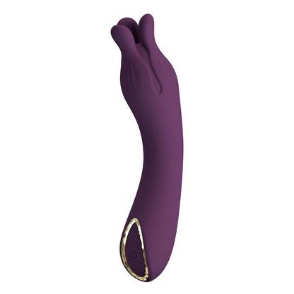 PRETTY LOVE - VIBRATEUR RECHARGEABLE LUNAO 10 FONCTIONS VIOLET