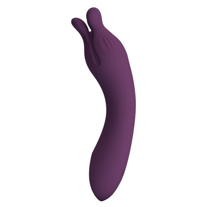 PRETTY LOVE - VIBRATEUR RECHARGEABLE LUNAO 10 FONCTIONS VIOLET
