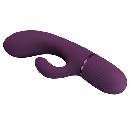 PRETTY LOVE - MARGIE VIBRATEUR LAPIN RECHARGEABLE 10 FONCTIONS VIOLET