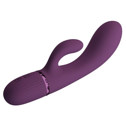 PRETTY LOVE - MARGIE VIBRATEUR LAPIN RECHARGEABLE 10 FONCTIONS VIOLET