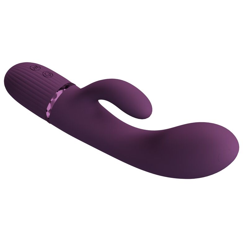PRETTY LOVE - MARGIE VIBRATEUR LAPIN RECHARGEABLE 10 FONCTIONS VIOLET