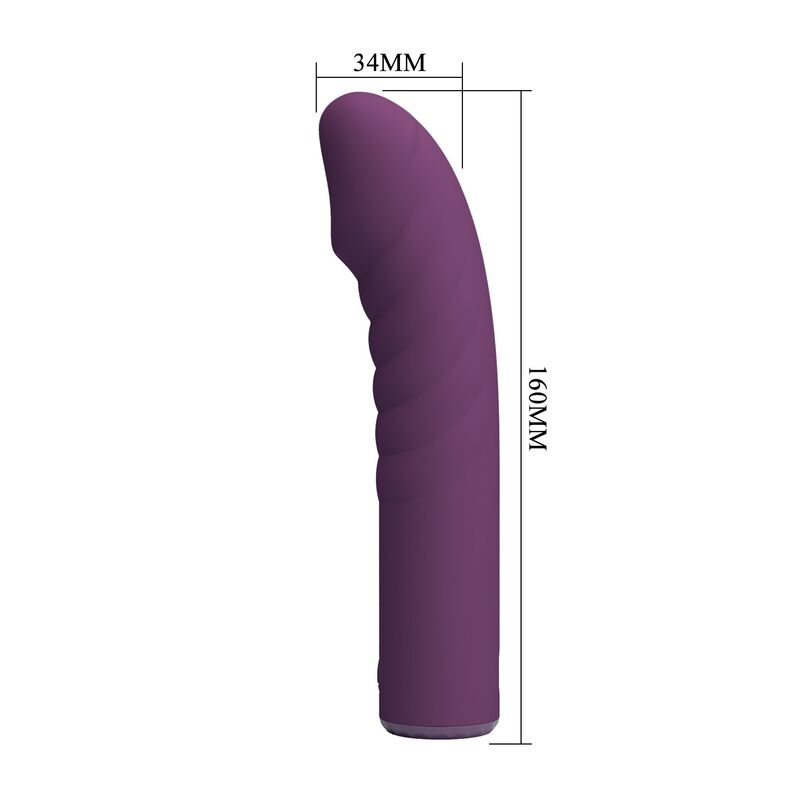 PRETTY LOVE - VIBRATEUR RECHARGEABLE RYLAND 10 FONCTIONS VIOLET