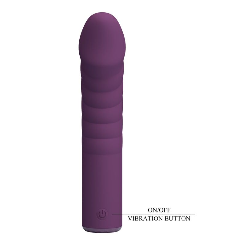 PRETTY LOVE - VIBRATEUR RECHARGEABLE RYLAND 10 FONCTIONS VIOLET