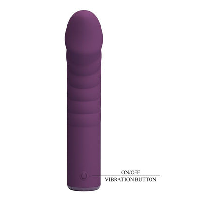 PRETTY LOVE - VIBRATEUR RECHARGEABLE RYLAND 10 FONCTIONS VIOLET