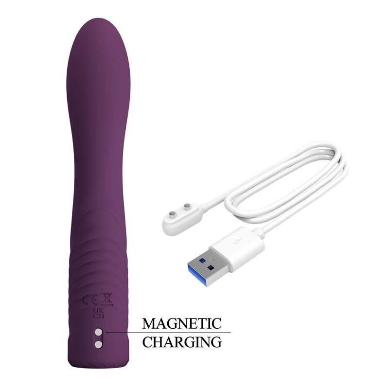 PRETTY LOVE - VIBRATEUR LAPIN RECHARGEABLE OLIVIA 10 FONCTIONS